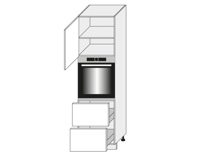 Шкаф для духовки Emporium white D14/RU/2A 356