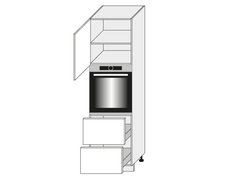 Skapis cepeškrāsnij Emporium white D14/RU/2A 356