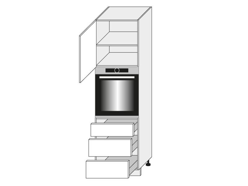 Cabinet for oven Livorno D14/RU/3A