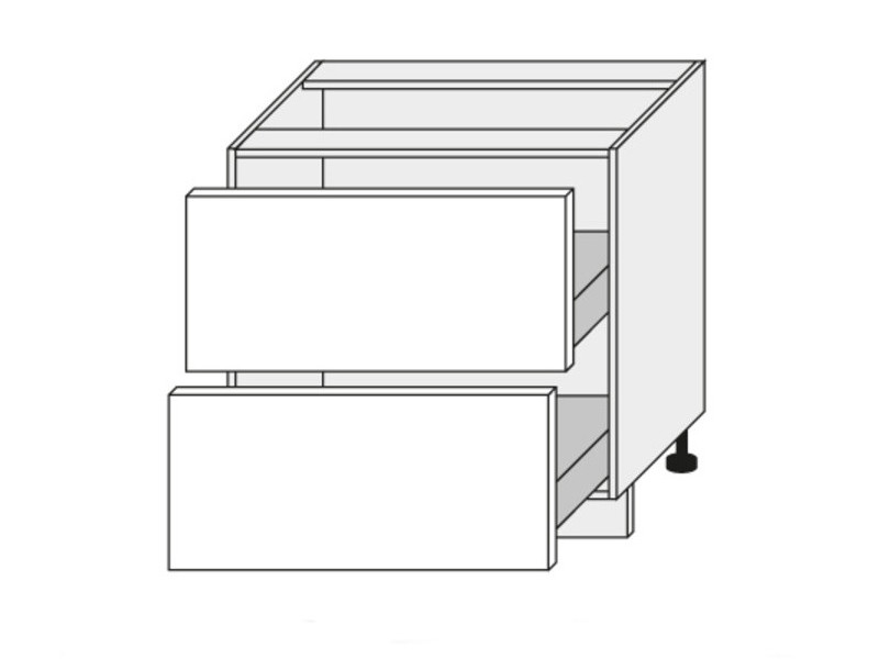 Base cabinet Wood D2M/80