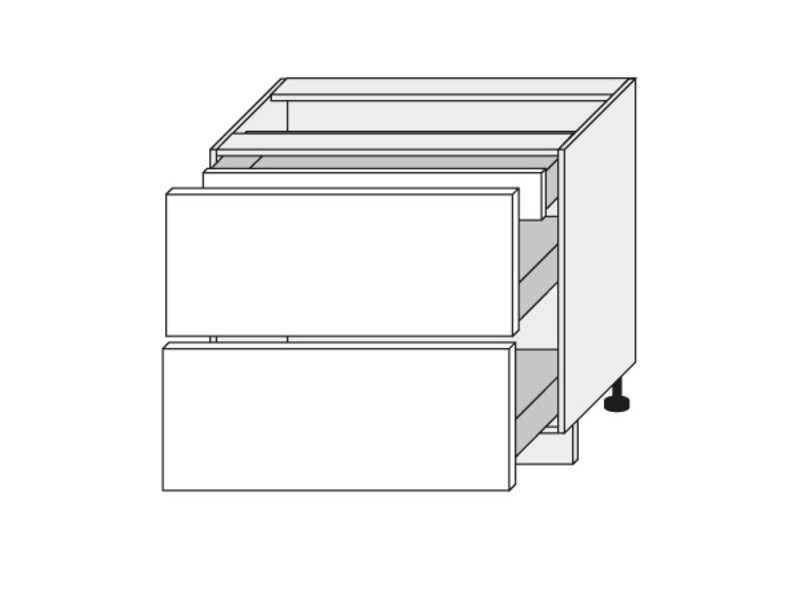 Apakšējais skapītis Wood D2A/90/1A