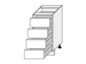Apakšējais skapītis Wood D4M/40