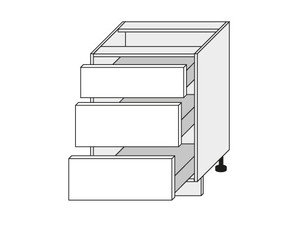 Apakšējais skapītis Wood D3A/60