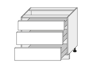 Apakšējais skapītis Wood D3M/90