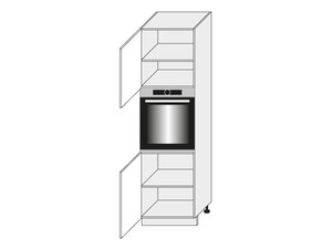 Skapis cepeškrāsnij Wood D14/RU/2D
