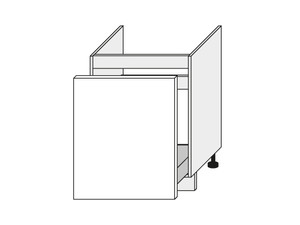 Zemizlietnes skapītis Wood D1ZR/60