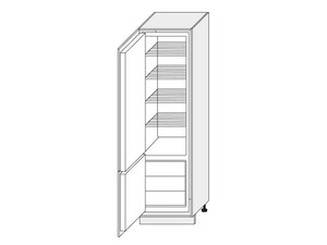Skapis iebūvējamajam ledusskapim Wood D14/DL/60/207