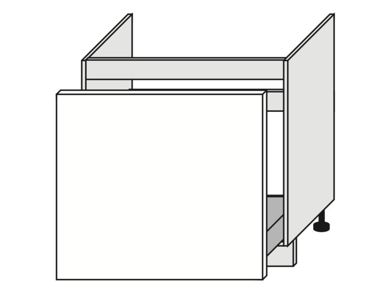 Zemizlietnes skapītis Wood D1ZM/80
