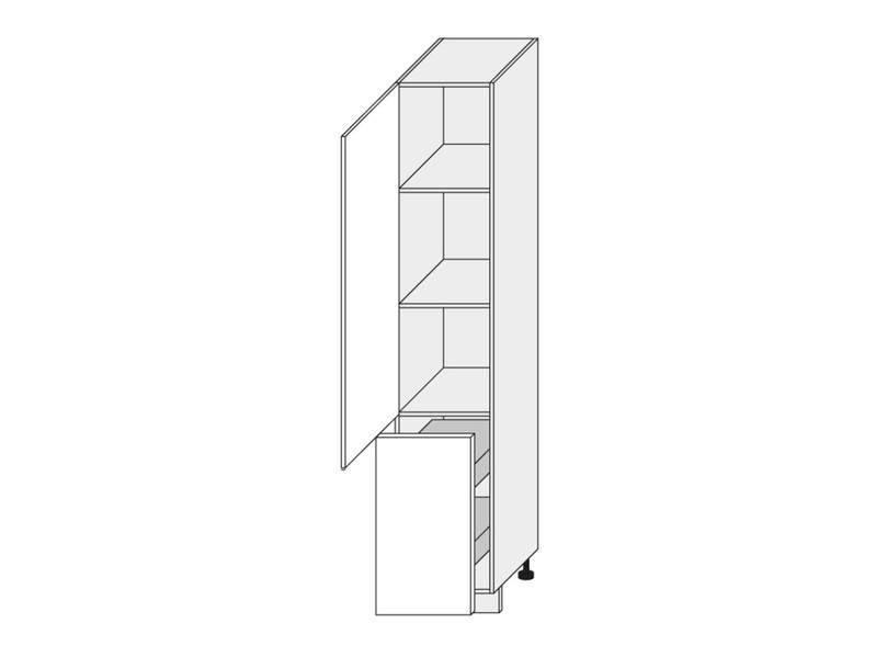 Virtuves skapis Wood 2D14K/40+cargo