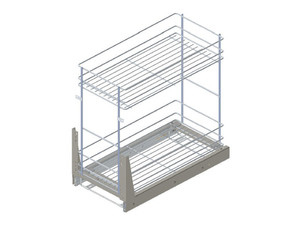 Virtuves skapis Wood 2D14K/40+cargo