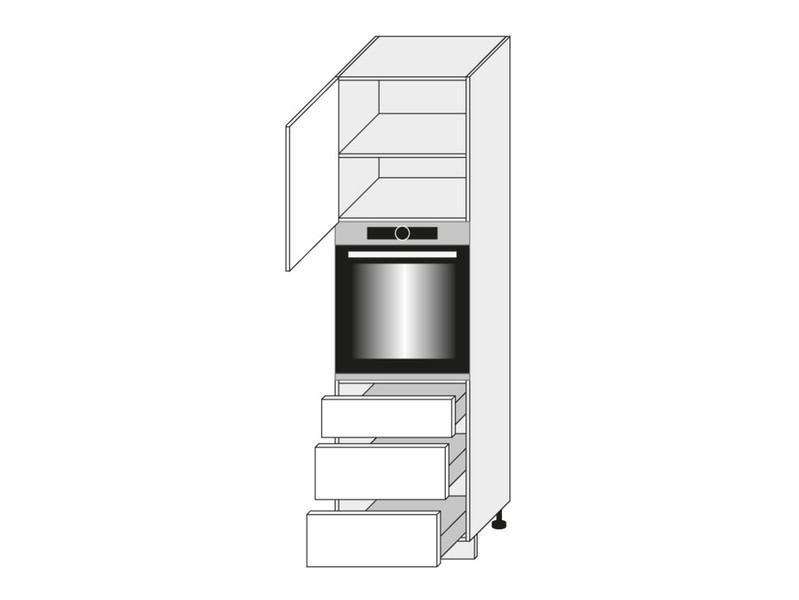 Cabinet for oven Treviso D14/RU/3A L