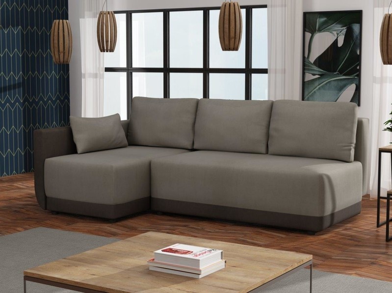 Extendable corner sofa bed Astor LC2