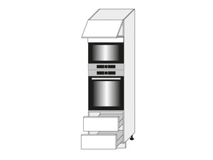 Шкаф для духовки и микроволновой печи Treviso D14/RU/2A 284