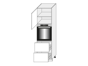 Cabinet for oven Treviso D14/RU/2M 356 L