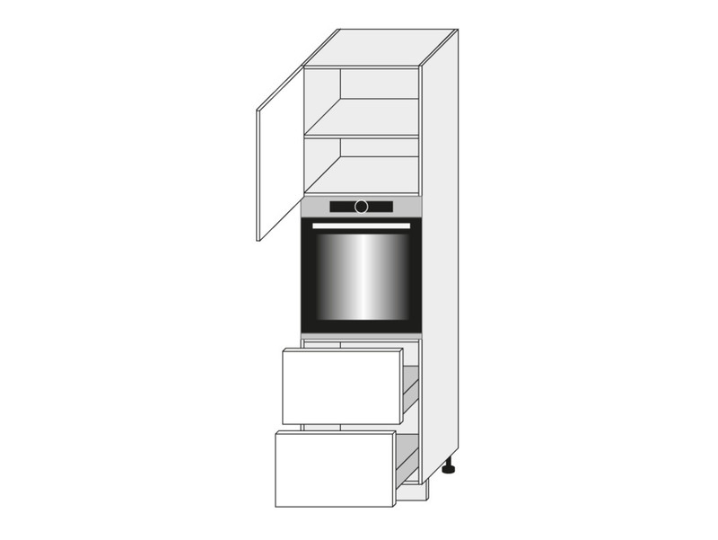 Cabinet for oven Treviso D14/RU/2M 356 L