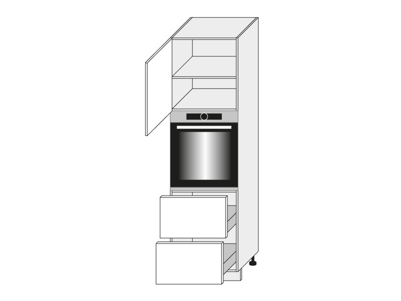 Шкаф для духовки Treviso D14/RU/2A 356 L