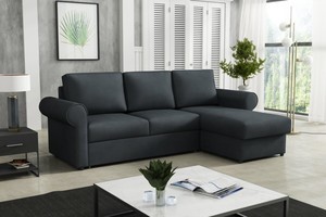 Extendable corner sofa bed Alfa L/P