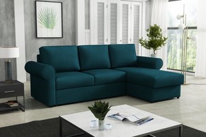 Extendable corner sofa bed Alfa L/P