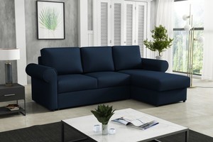 Extendable corner sofa bed Alfa L/P