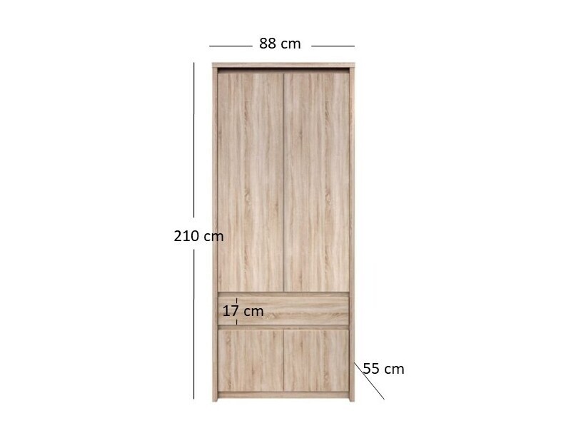 Wardrobe Notos 4D1S