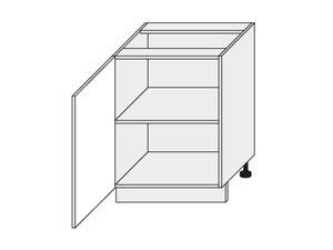Apakšējais skapītis Emporium Grey Stone D1D/60