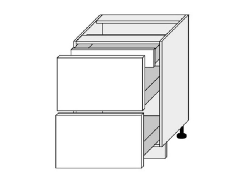 Apakšējais skapītis Emporium Grey Stone D2A/60/1A