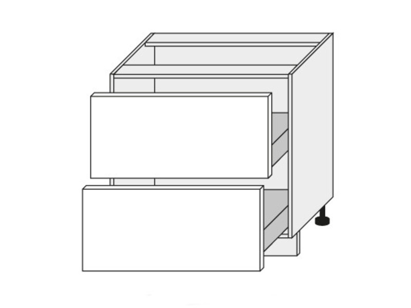 Base cabinet Emporium Grey Stone Light D2M/80