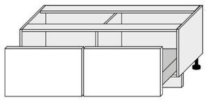 Apakšējais skapītis Emporium Grey Stone D2M/120