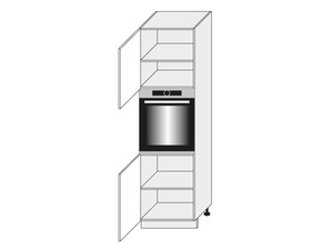 Skapis cepeškrāsnij Emporium Grey Stone D14/RU/2D