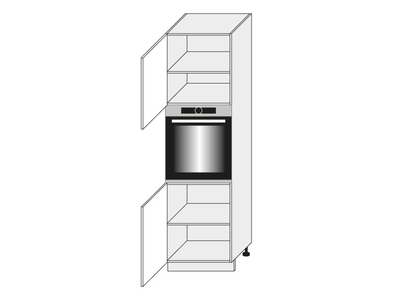 Cabinet for oven Emporium Grey Stone D14/RU/2D