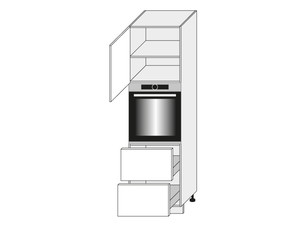 Skapis cepeškrāsnij Emporium Grey Stone D14/RU/2A 356