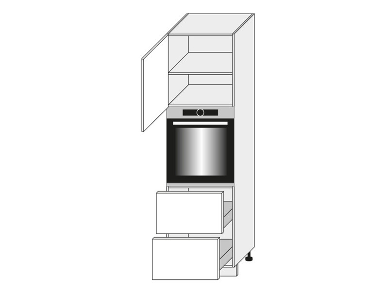 Шкаф для духовки Emporium Grey Stone D14/RU/2A 356