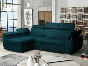 Extendable corner sofa bed Aston LCp+2r