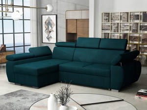 Extendable corner sofa bed Aston LCp+2r