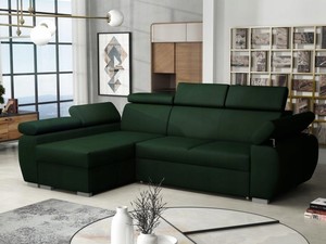 Extendable corner sofa bed Aston LCp+2r