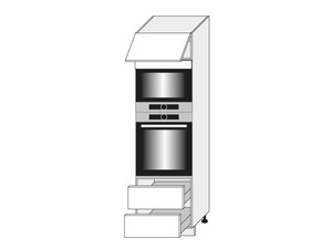 Cabinet for oven and microwave oven Essen D14/RU/2R 284