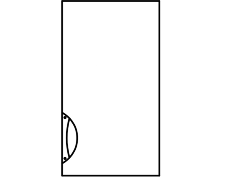 Cabinet for oven Napoli D14/RU/3R P