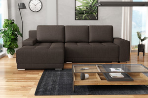Extendable corner sofa bed Lugano