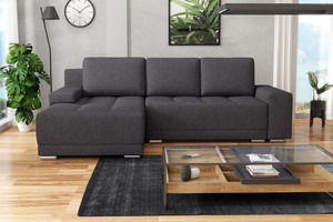 Extendable corner sofa bed Lugano