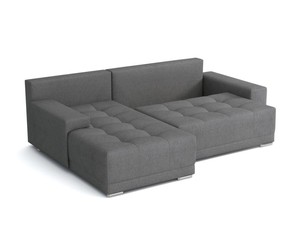 Extendable corner sofa bed Lugano