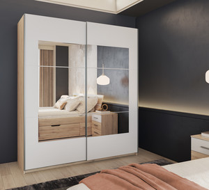 Skapis ar spoguli Benin S typ 56