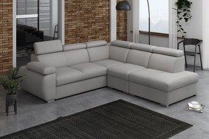 Extendable corner sofa bed Aston 2r+R+1p(65)+LXp