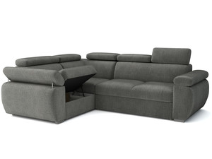 Extendable corner sofa bed Aston 1p(80)+R+2r