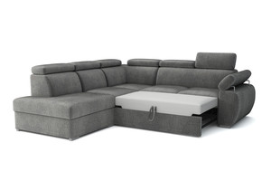 Stūra dīvāns izvelkams Aston LXp+1p(65)+R+2r