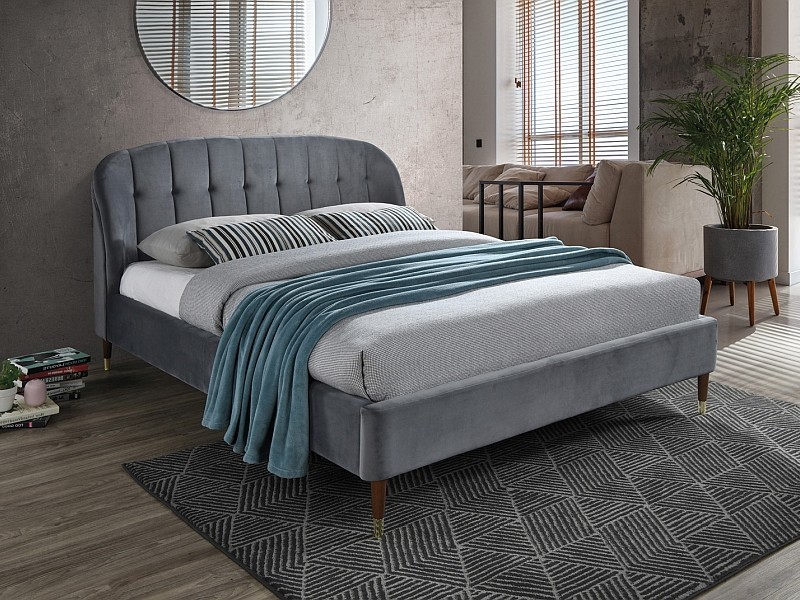 Bed with slatted base ID-23073