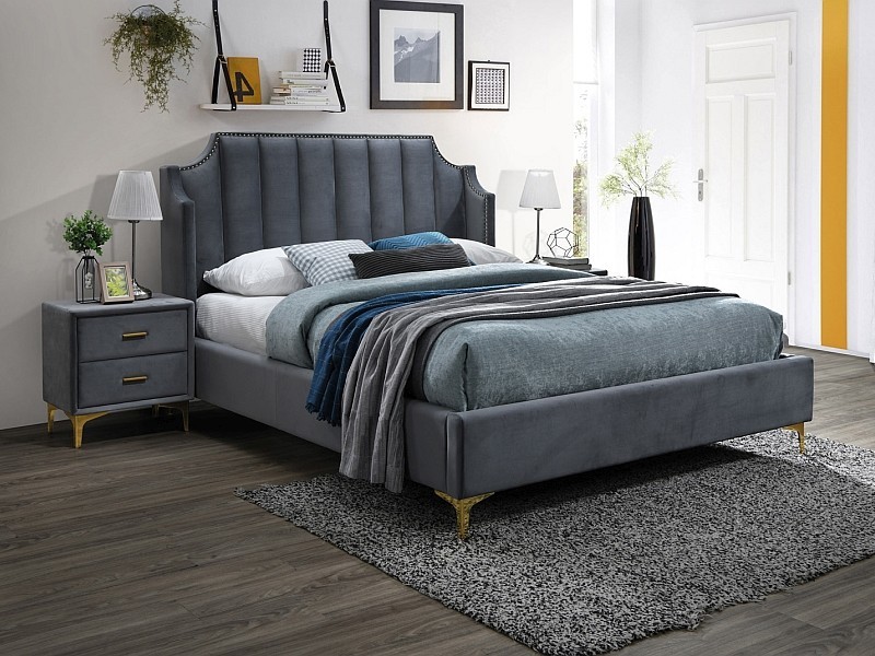 Bed with slatted base ID-23076