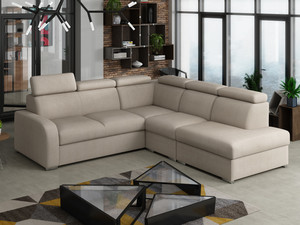Extendable corner sofa bed Dave 2r+R+1p(65)+LXp