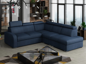 Extendable corner sofa bed Dave 2r+R+1p(65)+LXp