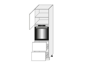Cabinet for oven Quantum Mint D14/RU/2R 356