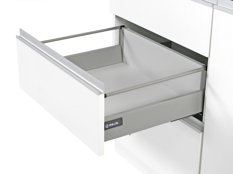 Шкаф для духовки и микроволновой печи Quantum White mat D14/RU/2R 284
